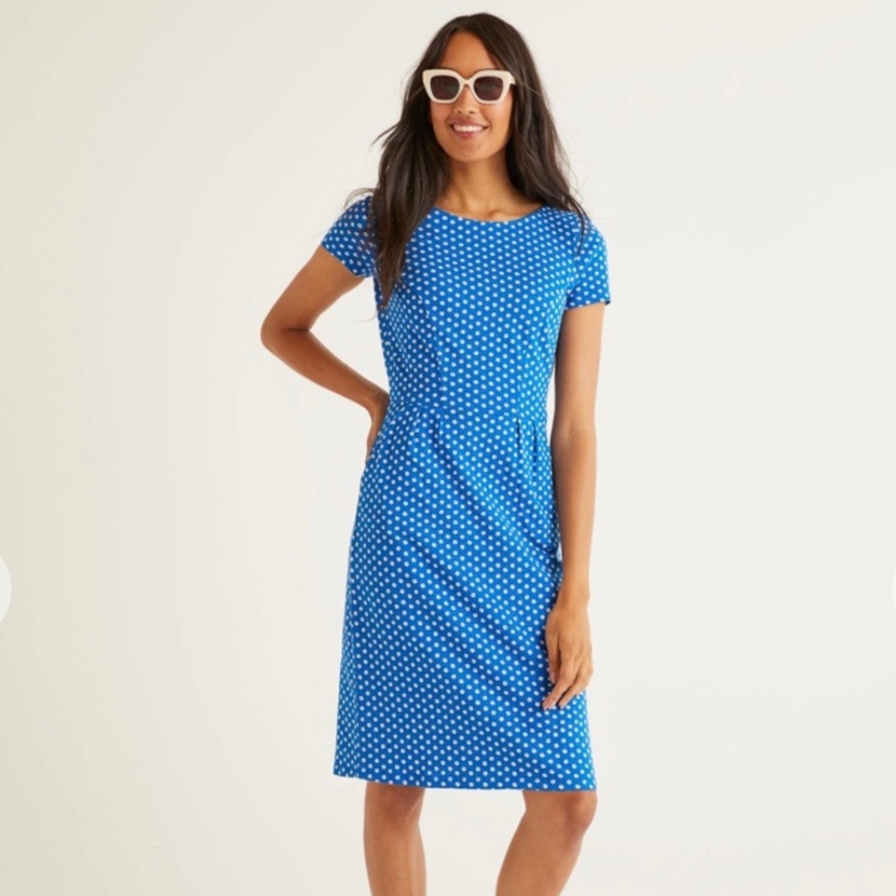 BODEN Daisy Print Phoebe Jersey Dress